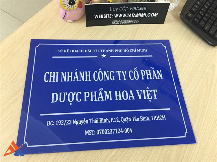 Biển Quảng Cáo Công Ty mẫu B03